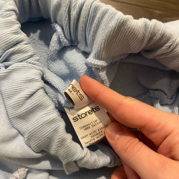 Storets Light Blue Sweatshorts Size S/M! Perfect condition - Picture 3 of 3